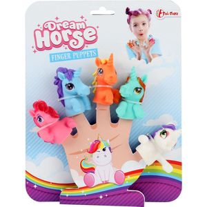 Toi-toys Vingerpoppenset Dream Horse Meisjes 5-delig
