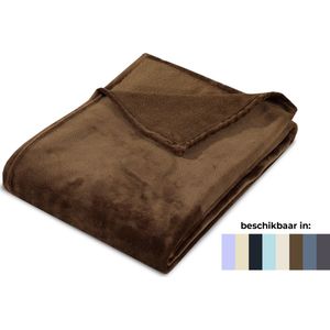 Dreamhouse Plaid - Fleece - 150x200 cm - Bruin