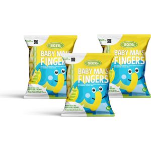 Sore Baby Maisfingers Banaan 35 gr - 3x 35 gr - Voordeelverpakking