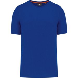 T-shirt Heren L WK. Designed To Work Ronde hals Korte mouw Royal Blue 60% Katoen, 40% Polyester