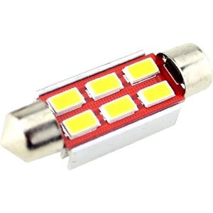 Auto C5W LEDlamp | LED festoon 39mm | 6-SMD xenon wit 6500K | CAN-BUS | 12 Volt