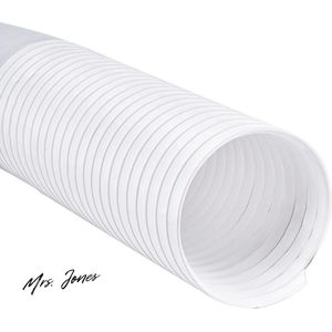 Mrs. Jones Mobiele airconditioningsslang keukenafvoerslang Ø 150 mm lengte 15 m - draagbare hittebestendige slangaansluiting voor luchtontvochtiger .