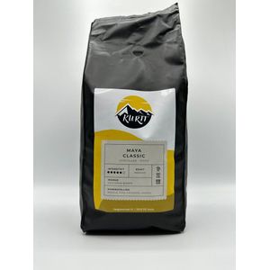 KURTT - Koffiebonen - Koffiebonen 1KG - Maya Classic - Chocolade - Pittig - Medium Roast - Koffiezetapparaat - Koffiemachine - Koffiebonen - koffiebekers - 1000 gram