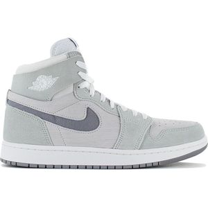 Air Jordan 1 Mid Zoom CMFT 2 - Heren Basketbalschoenen Schoenen Grijs DV1307-101 - Maat EU 45 US 11