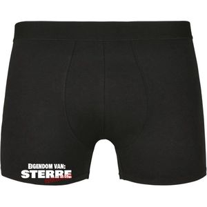 Eigendom van Sterre , Afblijven! Heren Boxershort - Relatie - Vriend - Onderbroek