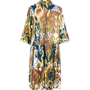 Print Ibiza Dress Army