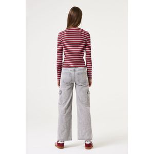 GARCIA Meisjes T-shirt Rood Long mouws - Maat 164/170