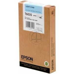 Epson T603500 - Fotocartridge / Licht Cyaan