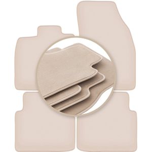 PREMIUM beige vloermatten voor: Skoda Enyaq iV SUV 2020-