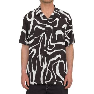 Volcom Bold Moves Short Sleeve Overhemd - Black