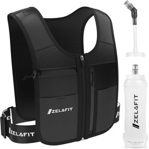 Ultiem Hardloopvest met Waterfles en Telefoontas | Waterdicht, Lichtgewicht en Verstelbaar | Ideaal voor Mannen en Vrouwen