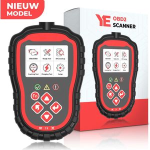 OBD Pro Scanner - OBD2 - Auto uitlezen - Storing Verwijderen - NL Taal - Auto scanner - Diagnose apparatuur voor auto's - Motorstoring - 2024 Model
