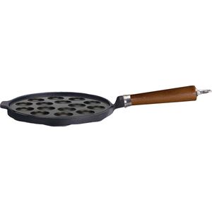 Ronneby Bruk Maestro Poffertjespan - 25 cm - Houten Steel