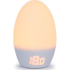 Tommee Tippee Groegg2 - digitale kleurwisselende thermometer en nachtlampje voor in de babykamer - USB-aansluiting - digitale temperatuurweergave