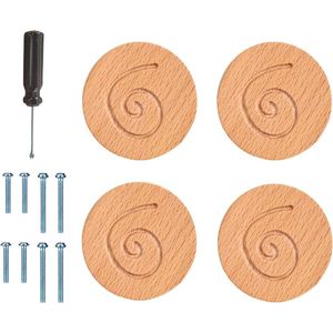 Kastknoppen voor snoepdesign: houten ladegrepen voor huis, keuken, slaapkamer en kledingkast