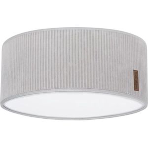 BO Baby's Only - Plafondlamp babykamer - Plafonnière Sense - Kiezelgrijs - Ø35 cm - Inclusief pendel - E27 fitting - 13 watt