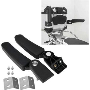 Passagier Achter Motorfiets Opvouwbare Topkoffer Box Armsteun Kit - Vervanging voor Armsteun Motorfiets
