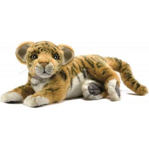 Hansa Tijger Pup liggend 26 cm