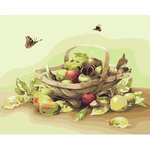 LanArte Mand met appels Schilderen op nummer PN-0194715