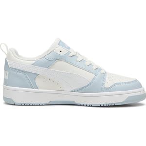 PUMA Rebound v6 Low Unisex Sneakers - Frosted Dew-PUMA White-Warm White - Maat 42