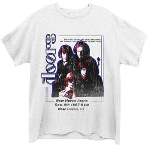 The Doors - New Haven Heren T-shirt - L - Wit