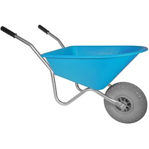 Hummer Kinderkruiwagen licht blauw 35L met anti-lekwiel