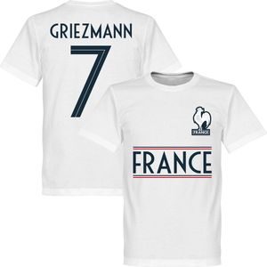 Frankrijk Griezmann 7 Team T-Shirt - Kinderen - 128
