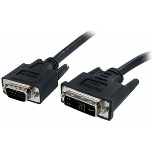 DVI-A to VGA Cable Startech DVIVGAMM1M Black 1 m