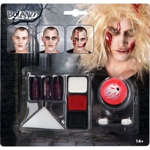 Boland - Schminkset Zombie - - Schminkset - Carnaval, Halloween, Themafeest - Halloween schmink - Horror
