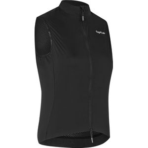 GripGrab - WindBuster Vest Lichte Winddichte Fiets Gilet voor Dames Thermo Wielrennen Windvest Mouwloos - Zwart - Vrouwen - Maat XS