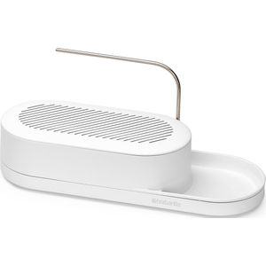 Brabantia SinkStyle Gootsteen Organizer - met Vaatdoekhouder - Mineral Fresh White