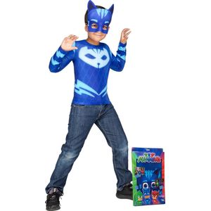 VIVING COSTUMES / JUINSA - Catboy PJ Masks kostuum voor kinderen - 98/104 (3-4 jaar) - Kinderkostuums