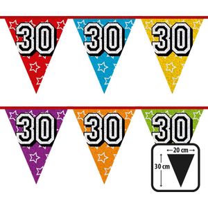 Boland - Holografische vlaggenlijn '30' - Regenboog - Regenboog