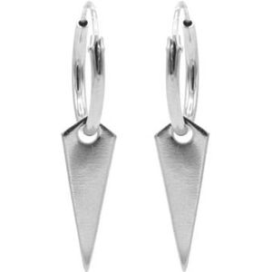 Karma Symbols oorbel M1976XL Symbols Cone Zilver
