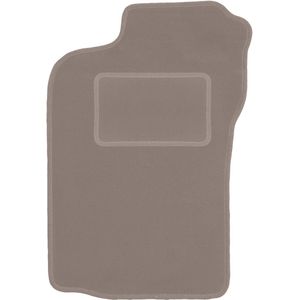 Beige bestuurdersmat voor: Alfa Romeo 147 hatchback (2000-2010)