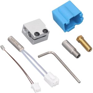 3D-printer Hotend Kit voor Sidewinder X1 X2 - Printkop Hot End Extruder Nozzle Kit met 0.4 mm Messing Mondstukken
