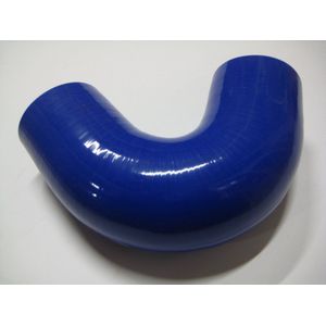 135 Graden bochten silicone - Blauw, 63mm