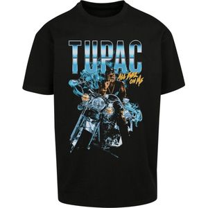 Mister Tee Tupac - All Eyez On Me Anniversary Oversize Heren T-shirt - XL - Zwart