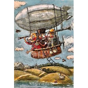 Zeppelin Ballonreis | Houten Puzzel | 1000 Stukjes | 44 x 59 cm | King of Puzzle