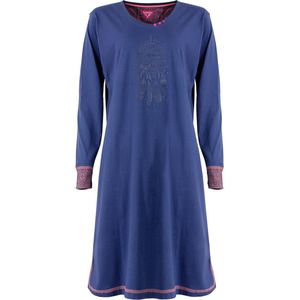 Irresistible Dames Nachthemd Blauw IRNGD2502B Maten: S