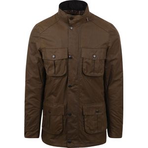 Barbour Waxjas Corbridge Bruin - Maat M - Heren - Winterjassen