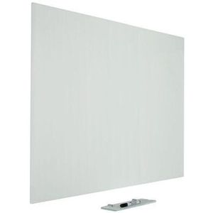 Glasbord Premium met onzichtbare ophang, wit 120x200 cm