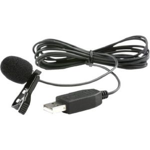 Saramonic SR-ULM10, Lavalier microfoon met USB en 200 cm kabel, voor computer met usb