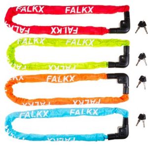 Steel FALKX Stark Colors kettingslot 7x1200. Imitatie O Chain, assorti kleur