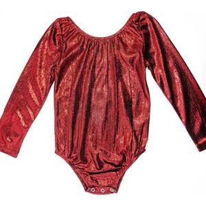 Glamour romper wijnrood 86 - Baby Cadeau - kraamcadeau - feestelijke outfit baby - kerst romper