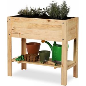 SMH LINE® Verhoogde Kweektafel - Kweekbak - Moestuinbak - 78x78x40cm