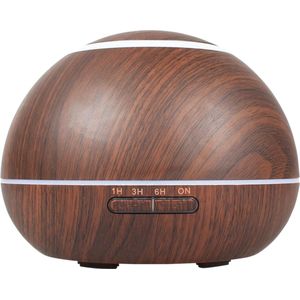 GX-aroma diffuser Starry night (grote capaciteit) Licht hout motief + 1 geurflesje