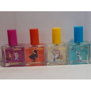 Disney Frozen Anna en Elsa en Olaf set van 4 Eau de Toilette Kinderparfum 20mlx4