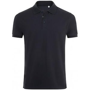 SOLS Heren Phoenix Poloshirt met korte mouwen Pique Polo (Houtskool mergel)