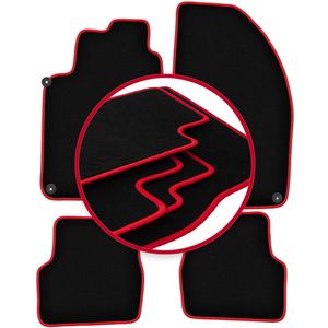 CARLUX-RED automatten voor: Alfa Romeo 166 sedan (1998-2009)